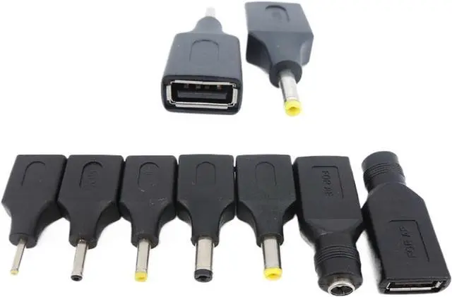 Main image of USB Type A Female to DC Male Power Connector 2.5x0.7 3.5x1.35 4.0x1.7 5.5x2.1 5.5x2.5 Male 5.5x2.1 Jack Female Adapter Converter(4.0x1.7mm Male)