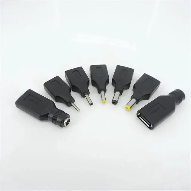 Alt view image 4 of 7 - USB Type A Female to DC Male Power Connector 2.5x0.7 3.5x1.35 4.0x1.7 5.5x2.1 5.5x2.5 Male 5.5x2.1 Jack Female Adapter Converter(4.0x1.7mm Male)