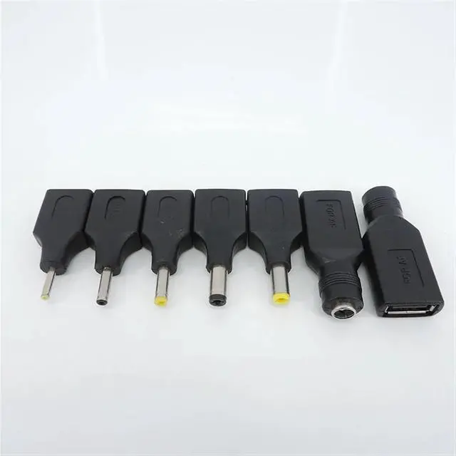 Alt view image 5 of 7 - USB Type A Female to DC Male Power Connector 2.5x0.7 3.5x1.35 4.0x1.7 5.5x2.1 5.5x2.5 Male 5.5x2.1 Jack Female Adapter Converter(4.0x1.7mm Male)