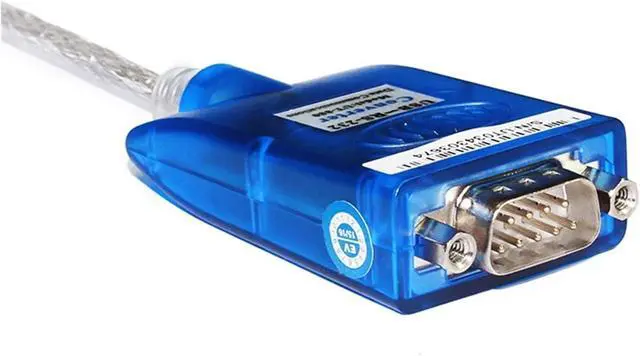 Alt view image 5 of 5 - 0.5M USB to RS-232 Converter RS232 to USB2.0 Cable Serial DB9 Adapter Line with Ring Imported Chip ESD UT-880K