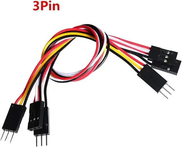 Alt view image 5 of 7 - 10PCS 2.54MM Pitch Wire Line Female to Female 1P2 3 4 5 6 Pin Cable Connector Jumper Cable Wire Compatible with The PCB 3D Printer(Female to Female,Lengh 10CM_7PIN)
