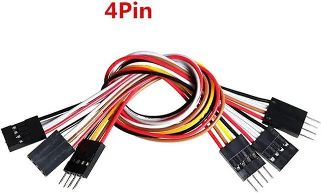 Alt view image 6 of 7 - 10PCS 2.54MM Pitch Wire Line Female to Female 1P2 3 4 5 6 Pin Cable Connector Jumper Cable Wire Compatible with The PCB 3D Printer(Female to Female,Lengh 10CM_7PIN)