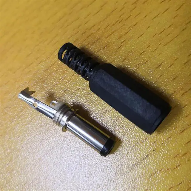 Alt view image 3 of 6 - 5/10pcs DC Female Male Connectors Power 5.5mm x 2.1mm Male Female Jack Socket Adapter Electric Wire Terminals(10 pcs DC Female)