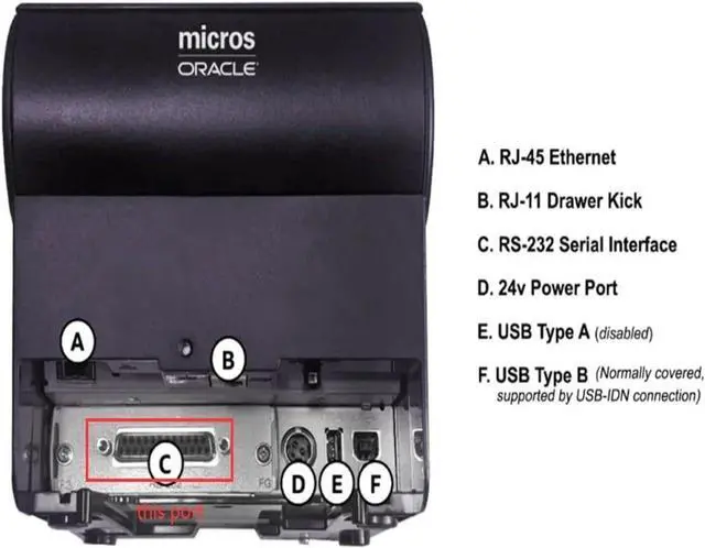 Alt view image 6 of 6 - USB to DB25 Male Printer RS232 Serial Cable Compatible with The Printer TM-T88VI TM-T88VRS232 Serial Adapter(5M)