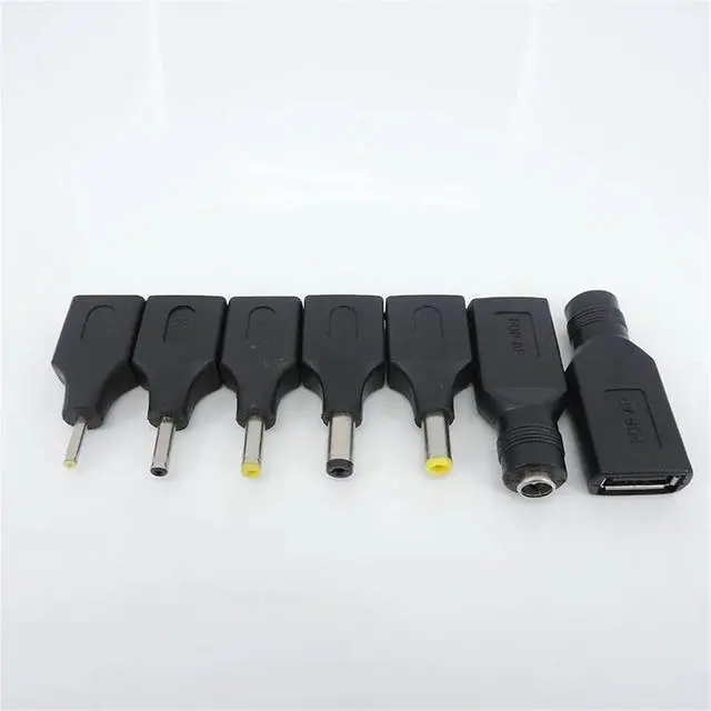 Alt view image 5 of 7 - 1pcs USB Type A Female to DC Male 2.5x0.7 3.5x1.35 4.0x1.7 5.5x2.1 5.5x2.5 Male Jack Female Power Adapter Connector Converter(5.5x2.1mm Female)