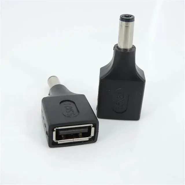 Alt view image 7 of 7 - 1pcs USB Type A Female to DC Male 2.5x0.7 3.5x1.35 4.0x1.7 5.5x2.1 5.5x2.5 Male Jack Female Power Adapter Connector Converter(5.5x2.1mm Female)