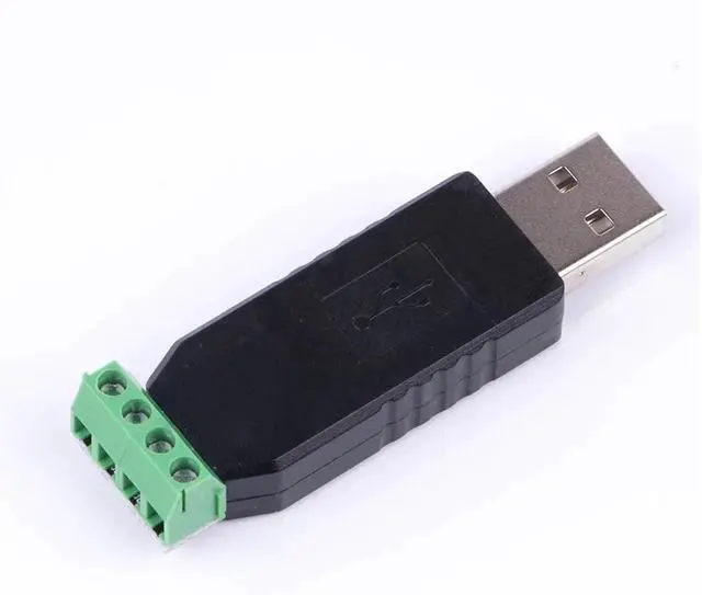 Alt view image 2 of 4 - USB 2.0 RS 232 RS232 Converter Adapter Cable 4 Pin Serial Port Chip TX RX GND VCC 5V Module Support Win10/8/Vista/Android
