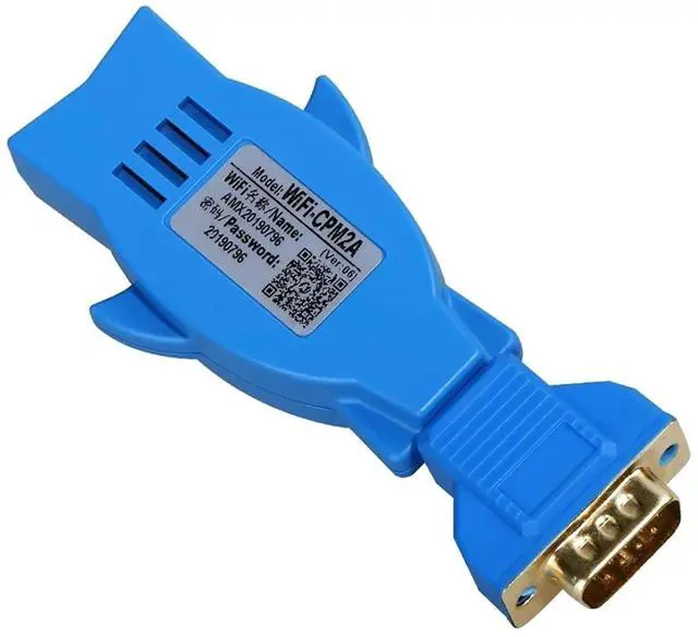 Main image of Wireless Programming Adapter WIFI-CPM2A for CQM1/CPM2C/CJ1M C200HE/HG/HX RS232 PLC Download Cable Replace USB-XW2Z-200S-CV(LAN Version)
