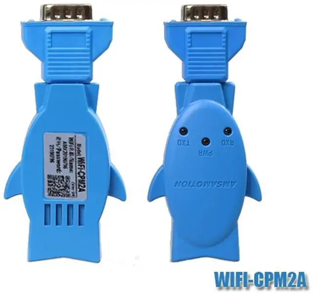 Alt view image 3 of 7 - Wireless Programming Adapter WIFI-CPM2A for CQM1/CPM2C/CJ1M C200HE/HG/HX RS232 PLC Download Cable Replace USB-XW2Z-200S-CV(LAN Version)