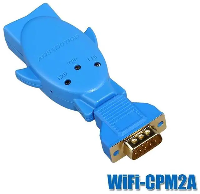 Alt view image 4 of 7 - Wireless Programming Adapter WIFI-CPM2A for CQM1/CPM2C/CJ1M C200HE/HG/HX RS232 PLC Download Cable Replace USB-XW2Z-200S-CV(LAN Version)