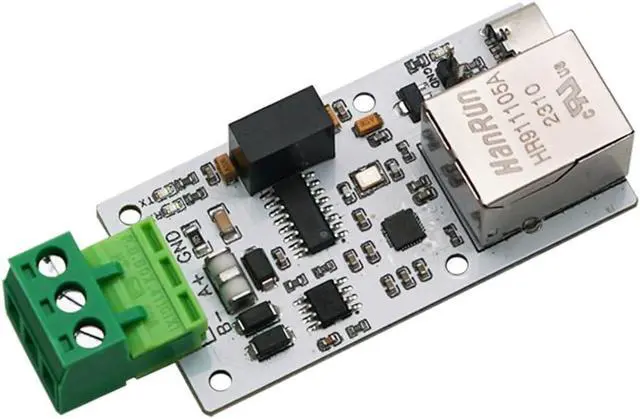 Alt view image 4 of 5 - Serial Port to ETH Ethernet (RJ45) Module Digitally&Power Isolated USB a to RJ45 Converter Module Interface TTL RS232 RS485 to ETH RJ45 Network Port (RS485 to ETH)