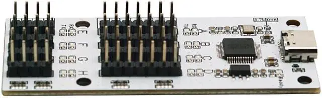 Alt view image 5 of 6 - USB to TTL 8-Way Serial CH348 Independent Control Chip Serial Adapter Interface Converter Port USB to UART 8-Way TTL Serial Port COM Work independently Without Interfering