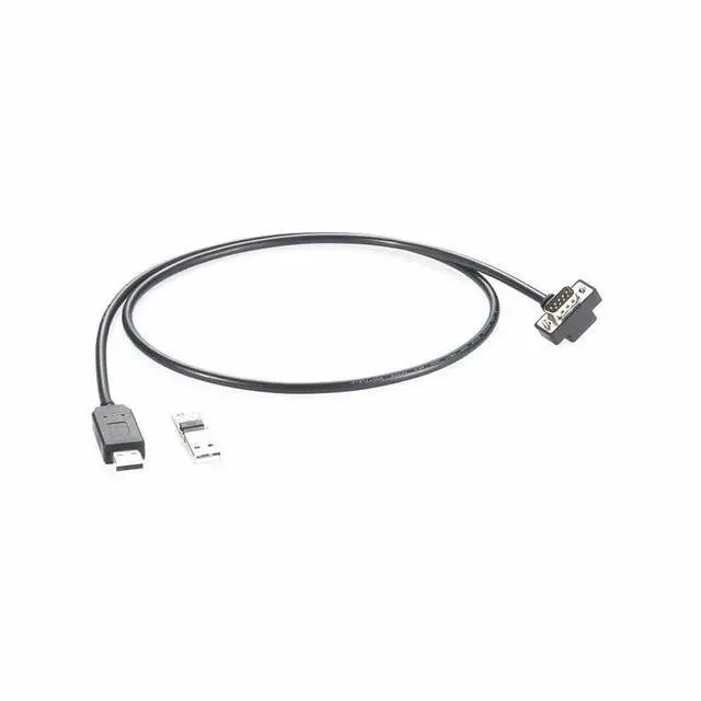 Alt view image 3 of 3 - Elecbee Prolific USB to RS232 Serial Adapter, DB9 D-sub 9-Pin Male Right Angle, Type A Straight Male