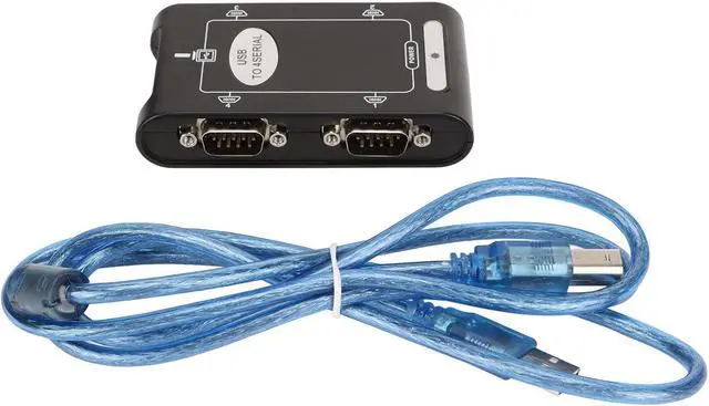 Alt view image 5 of 7 - SUNGOOYUE USB to Serial Adapter 4 RS232 Port COM Reserve Feature DB9 Compact USB to RS232 Adapter for 10 8 7