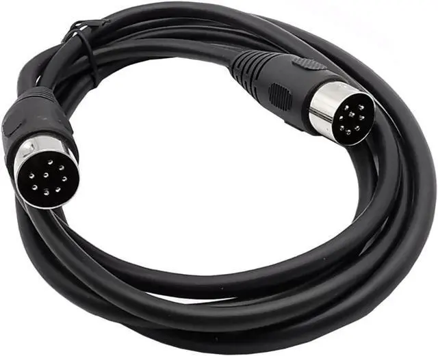 Alt view image 2 of 3 - Milkweed 8 Pin Din Male to Male Sp/ea-ker Au-dio Adapter Fit Fit Compatible Surveillance Automotive Computers Television Precision 50cm 150cm 3.0M Cable(500CM)