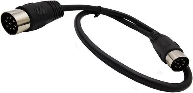 Alt view image 3 of 3 - Milkweed 8 Pin Din Male to Male Sp/ea-ker Au-dio Adapter Fit Fit Compatible Surveillance Automotive Computers Television Precision 50cm 150cm 3.0M Cable(500CM)