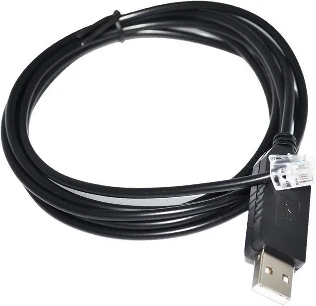 Alt view image 2 of 4 - F1T`D2I FT232RL CHIP USB to RS232 RJ9 RJ11 4P4C p/Lug Console Cable Fit Fit Compatible Meade 505 497 LXD55 ETX 125 127 PC to AUTOSTAR Control KABLE(5M)