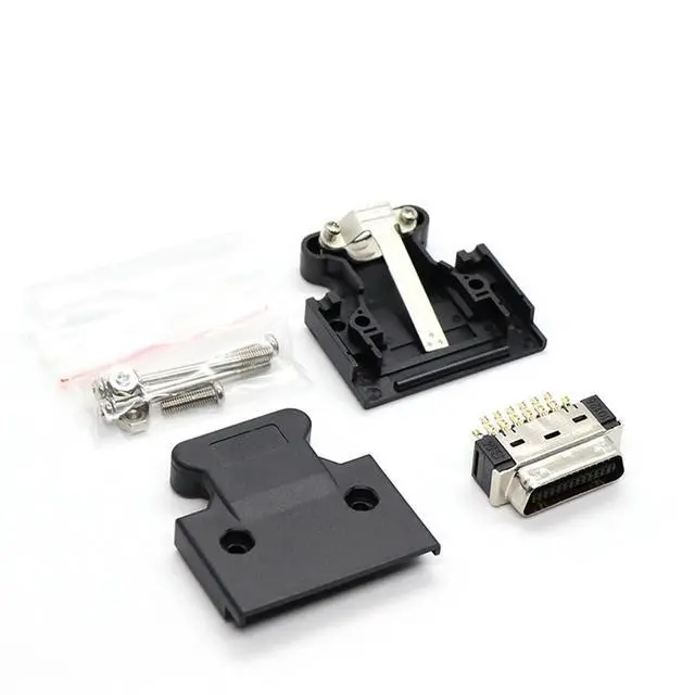 Alt view image 2 of 6 - MDR Connector Servo Driver Plug SCSI-14P SCSI-20P SCSI- 26P SCSI-36P SCSI-50P SCSI20 SCSI26 SCSI36 SCSI50 Connector (Color : SCSI-26P, Size : 3PCS)