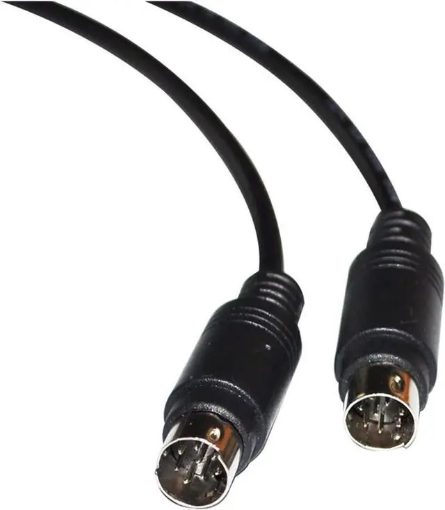 Alt view image 3 of 3 - M-INI DIN 8 PIN MD8 to MD8 8-PIN Male Adapter Communication Data Cable Fit Fit Compatible Ya/ma-ha Music SEQUENCER to Host Port Connect to Ma/c(1.8M)