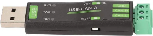Alt view image 2 of 7 - USB to Can Adapter Intelligent Data Collection for Computer Analyzer USB to Can for Bus Monitoring Suitable for XP, 7, 8, 10, 11 ABS