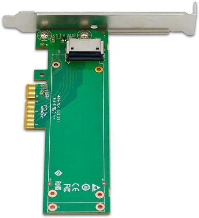 Alt view image 3 of 3 - PCIe 4.0 x4 to NVMe EDSFF 1U Short E1.S Adapter