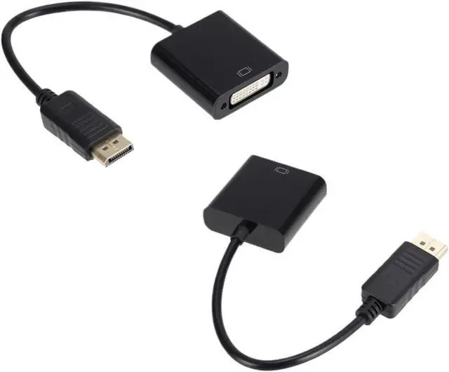Alt view image 5 of 6 - LccKaa DisplayPort Display Port DP to DVI Adapter Cable Male to Male Converter for PC Computer HDTV M>oni>tor Projector(DP to DVI 1.8m)