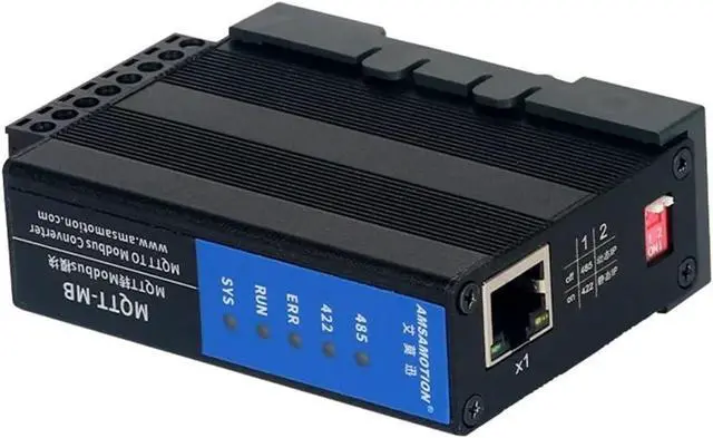 Alt view image 2 of 4 - IOT Module MQTT to Modbus RTU TCP Protocol Converter Bus MQTT-MB RJ45 Ethernet Port RS485 RS422 Serial