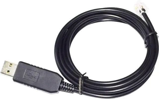 Main image of Industrial F1T`D2I FT232RL CHIP USB to RS232 RJ11 RJ9 4P4C Serial Cable Fit Fit Compatible PC to NEXSTAR Hand Control of AVX Mount KABLE(1.8M)