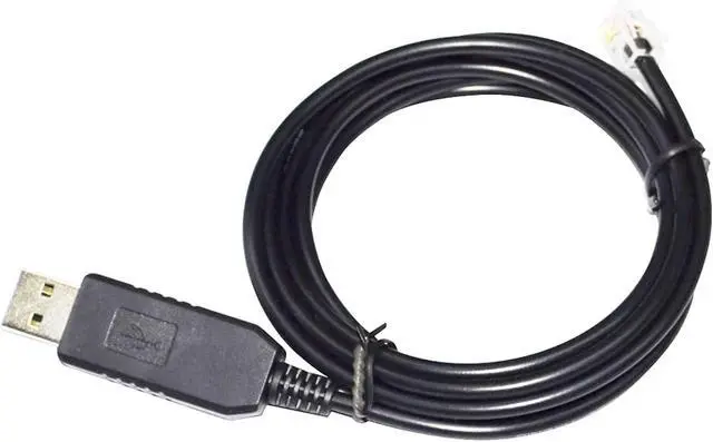 Alt view image 2 of 4 - Milkweed F1T`D2I FT232RL USB to RJ11 RJ9 4P4C p/Lug NEXSTAR RS232 Serial Upgrade Cable of C-L-ST1R1N NEXSTAR+ Hand Controller PC Control KABLE(5M)