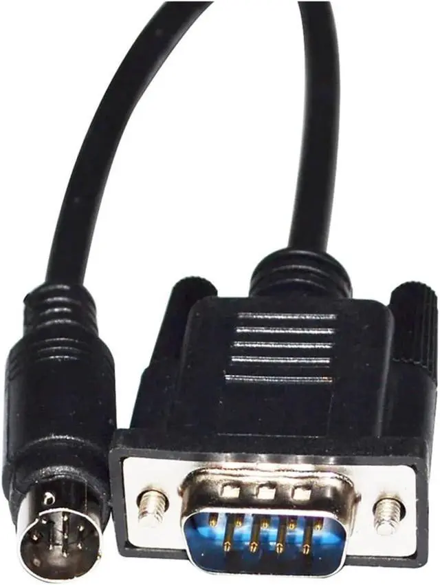 Alt view image 3 of 5 - DB9 MAEL to MD8 Male Adapter RS422 Communication Cable Fit Compatible De/la DOP Series Touchscreen to MIT-Su-BIHI FX/FX1N/FX2N PLC KABLE(3m,DOP-AE Series)