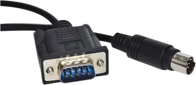 Alt view image 4 of 5 - DB9 MAEL to MD8 Male Adapter RS422 Communication Cable Fit Compatible De/la DOP Series Touchscreen to MIT-Su-BIHI FX/FX1N/FX2N PLC KABLE(3m,DOP-AE Series)