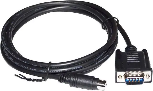 Alt view image 2 of 5 - DB9 MAEL to MD8 Male Adapter RS422 Communication Cable Fit Compatible De/la DOP Series Touchscreen to MIT-Su-BIHI FX/FX1N/FX2N PLC KABLE(3m,DOP-AE Series)