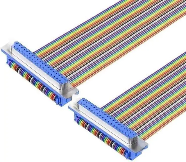 Main image of 1Pcs D-SUB DB9 DB15 DB25 DB37 DIDC 9 15 25 37Pin Male Female D-SUD Serial Port Connector Adapter RS232 COM Cable(DB37 F to F,40cm)