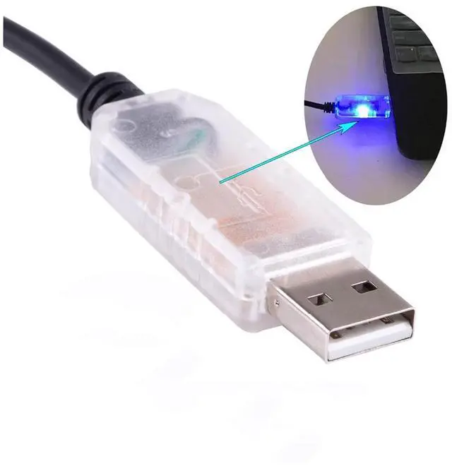 Alt view image 3 of 7 - RS485 Converter Cable Chip to 4 Wires 6 Cores End Connector Wiring Pinout USB Serial RS485 Cable Support Ard-uino Win10 Win8 (Size : 6ft, Color : Black Shell 4 Wires)