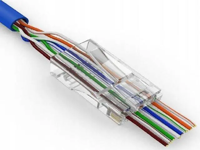 Main image of Lanberg RJ45 PLS-5000EZ Connector Grey 100 Units