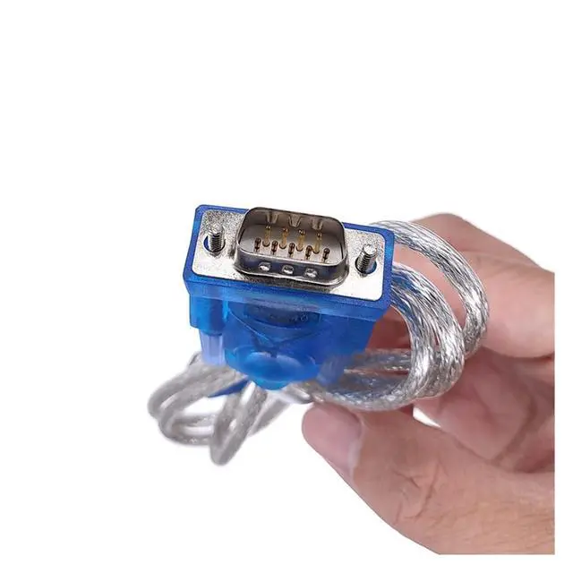 Alt view image 4 of 4 - 2Pcs CH340 U to RS232 Serial Port 9 Pin DB9 Cable Serial COM Port Adapter Convertor Support Windows 7 Total Length 80cm