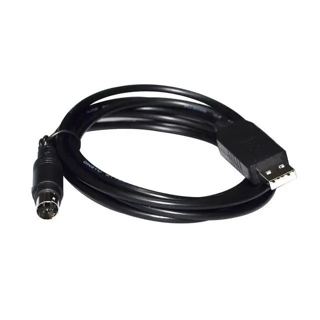 Alt view image 2 of 5 - FT232RL USB to MINI DIN 4 PIN MD4 Adapter RS232 Serial Communication Cable for TAK~HASHI TEMMA Connection to PC(1.8m,DB9-MINI DIN)