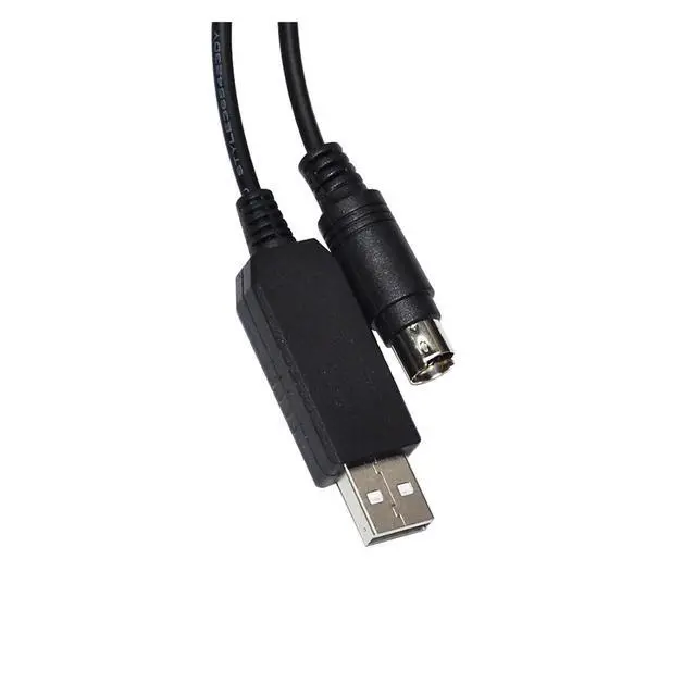 Alt view image 4 of 5 - FT232RL USB to MINI DIN 4 PIN MD4 Adapter RS232 Serial Communication Cable for TAK~HASHI TEMMA Connection to PC(1.8m,DB9-MINI DIN)