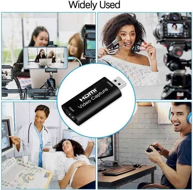 Alt view image 4 of 5 - PremiumCord HDMI Capture/Grabber for Recording Video/Audio on a Computer 4K@30Hz Resolution Full HD @ 30Hz Plug and Play