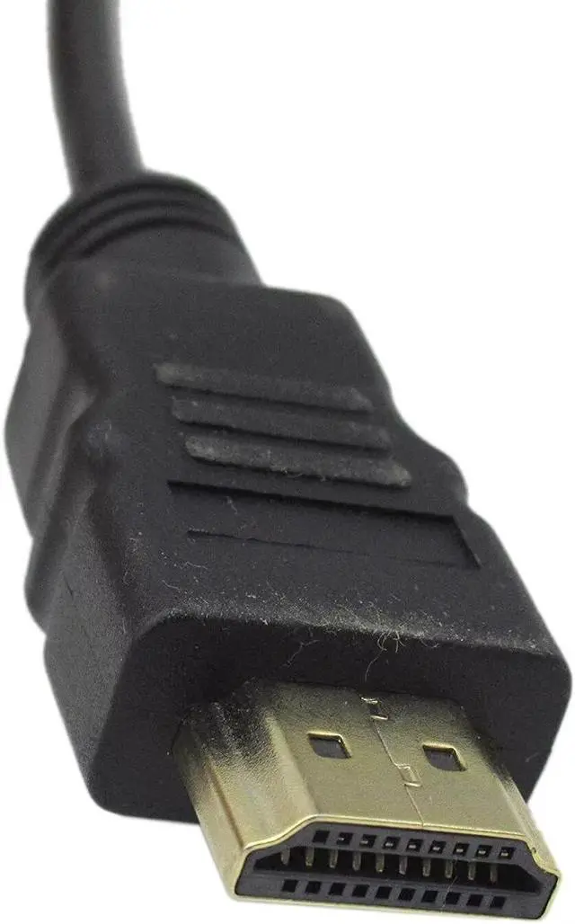 Alt view image 5 of 6 - 2025 Updated 10pcs HDMI to VGA Cable Adapter, Gold-Plated Male to Male Cord for PC/Monitor/Projector/HDTV, 6 Feet/1.8 Meters,Pack of 10