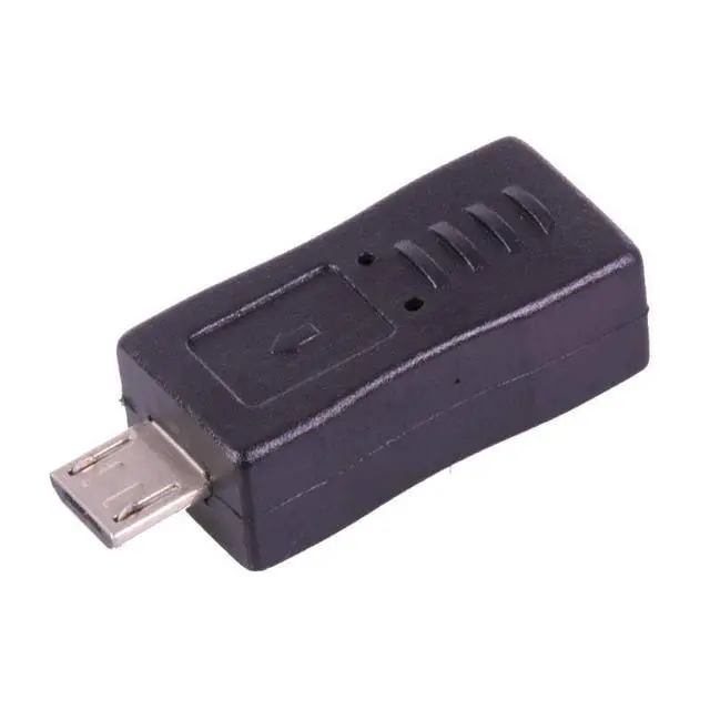 Alt view image 2 of 6 - 100pcs/lot Micro USB Connector Coupler 5 Pin Micro USB 2.0 Male Plug to Female Jack Socket Extension USB Adapter