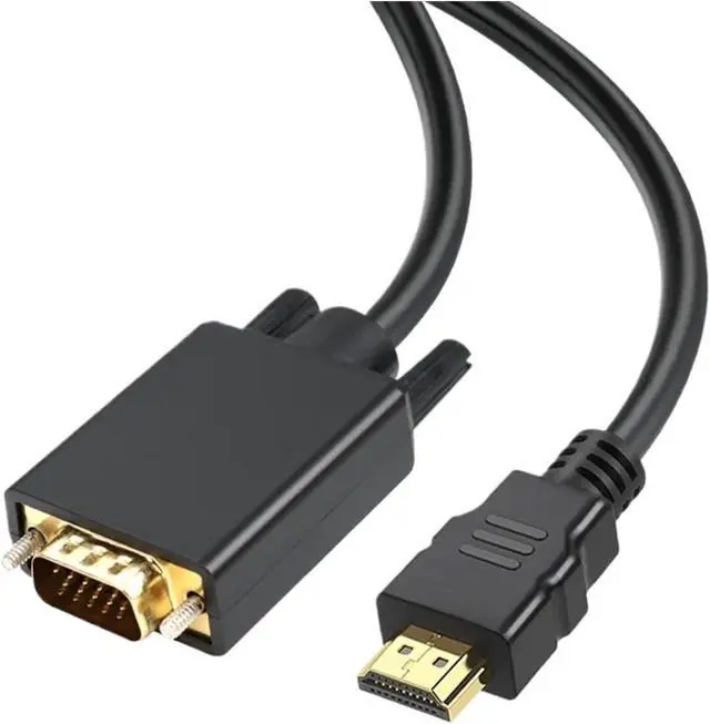 Alt view image 4 of 5 - Black HDMI to Cable, HDMI Male to Male Adapter Plated 080P HD Video Cord for Computer, Desktop, PC