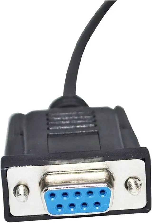 Alt view image 5 of 5 - ZHANGLH D-SUB 9 PIN DB9 Female to DIN 6PIN MD6 Male Adapter PLC Programming QC30R2 Cable for Q Series PLC to PC KABLE(5M)