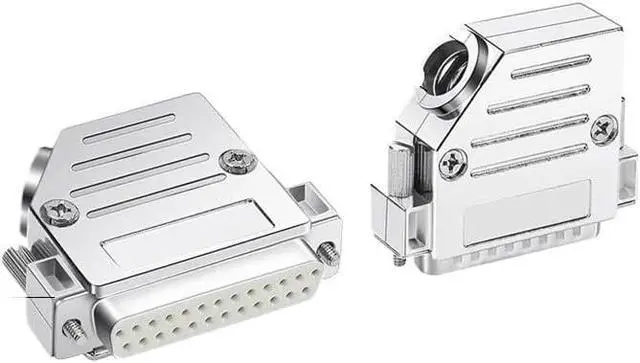 Alt view image 4 of 4 - DB25 D-SUB Parallel Port Terminal Plug 45 Degree Angled Outlet ho/*le 25pin Industrial Grade Male Female Gold-Plated Connector(SM-N)