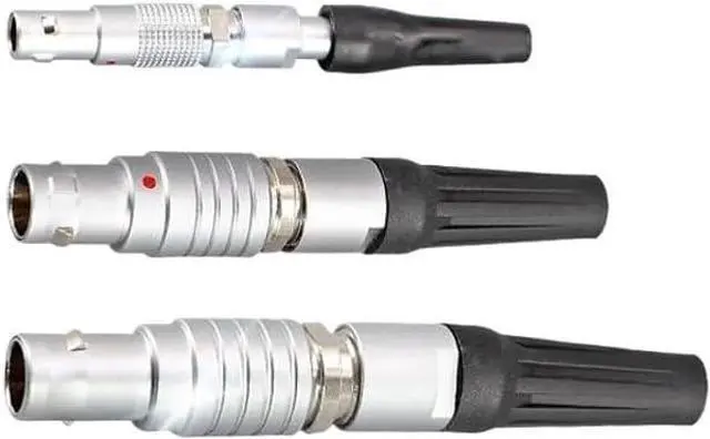 Main image of Connector Metal 00B 0B 1B Push-Pull Self-Locking Aviation Plug Socket 2/3/4/5/6/7/9/10/12/14 Pin Male Female Connectors(Plug,4Pin 00B)