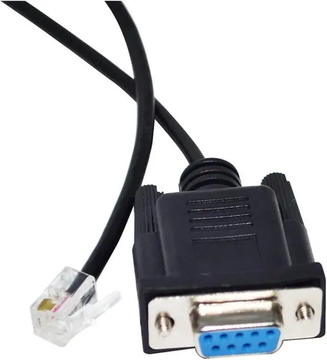 Alt view image 3 of 3 - Artemisia DB9 D-SUB 9PIN RS232 to RJ9 RJ10 4P4C KABLE for BH86 SERVOTRONIX SERVO CDHD 006 4D5 007 008 CDHD-0082AAP1 218H CDHD2-EB MV AP AF (Size : 5M)