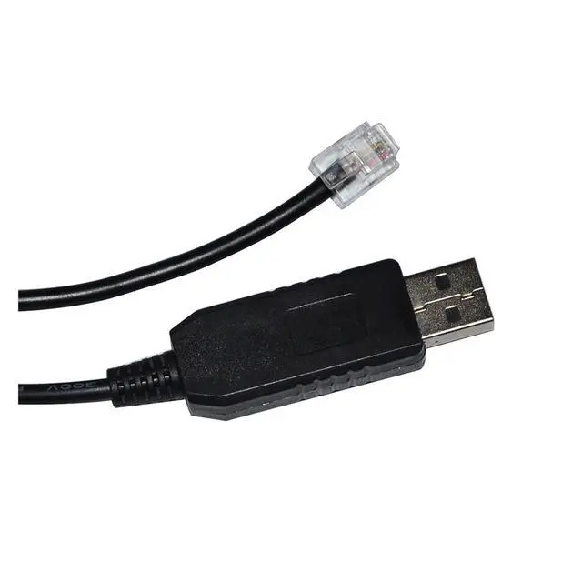 Alt view image 3 of 4 - FT232RL USB to RJ11 RJ12 6P4C Jack Adapter RS232 Serial Communication Cable Fit for ONKE DC DH Series SERVO Drive J6 J9 Port(5M)