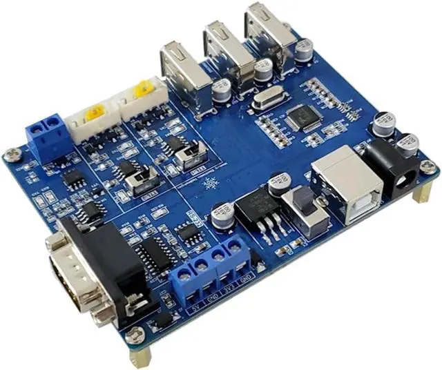 Alt view image 5 of 5 - SuperHub USB to TTL, USB to RS232, USB to RS485 Serial Port Adapter Expanding USBHUB Multi-Port
