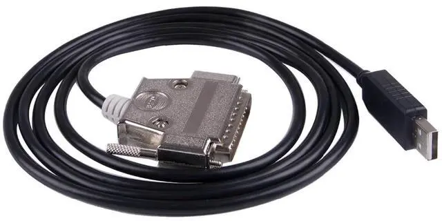 Alt view image 6 of 6 - USB to DB25 RS232 F/;TD/;1 Serial Adapter Converter ProgR/;AMming Cable Compatible Sh/a-rp X68K X68000 PC Communicate Printer Cable