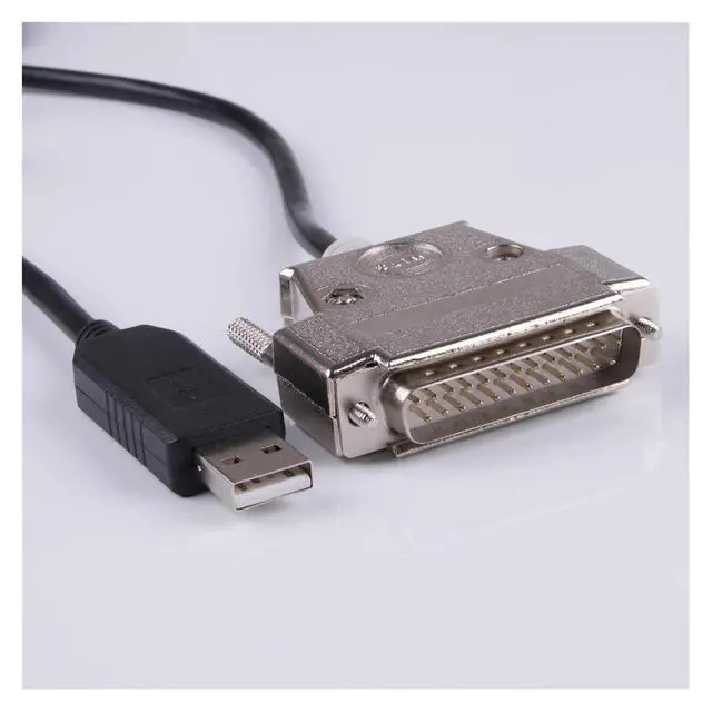 Alt view image 4 of 6 - USB to DB25 RS232 F/;TD/;1 Serial Adapter Converter ProgR/;AMming Cable Compatible Sh/a-rp X68K X68000 PC Communicate Printer Cable